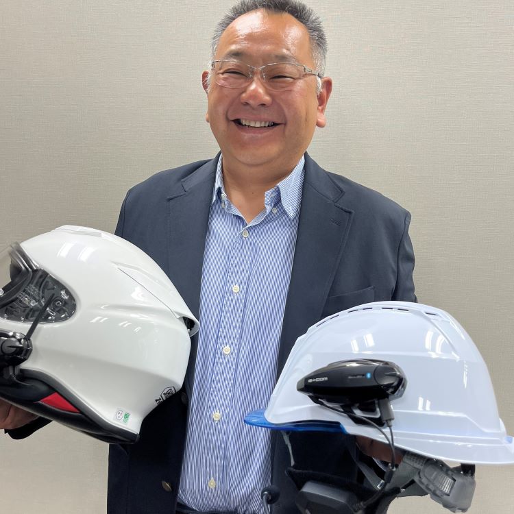 バイク用インカム、産業用に用途拡大 高速道路保安や林業に | HUB 