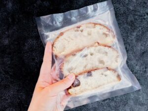 独自の冷凍パン