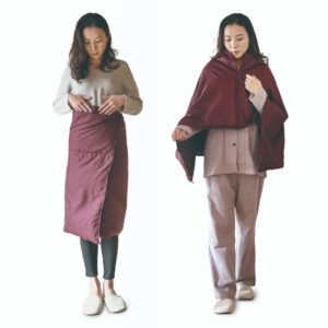 2枚重ねれば布団としても使える