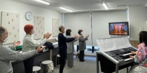 「シニアにとって音楽は癒やし」