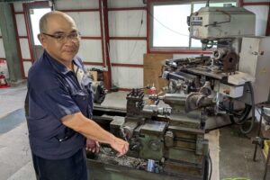 「朝に持ち込まれて即日納品することも」