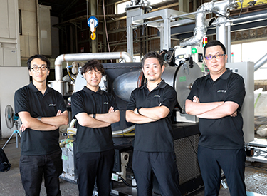 廃棄物、燃やさずその場でリサイクル